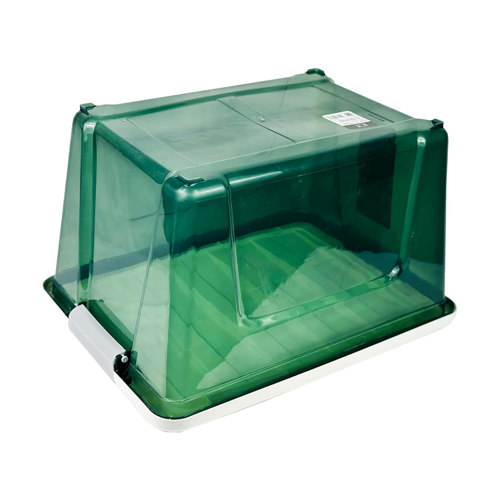 Besto 30 LTR Plastic Storage Box With Lid (Green) - Storage World