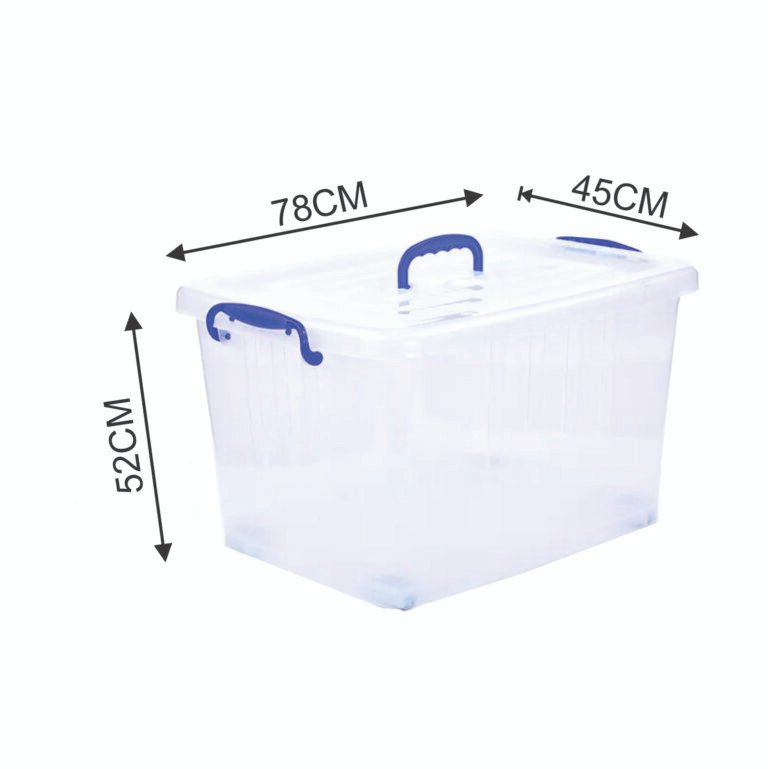 Plastic Storage Box With Lid 145 LTR